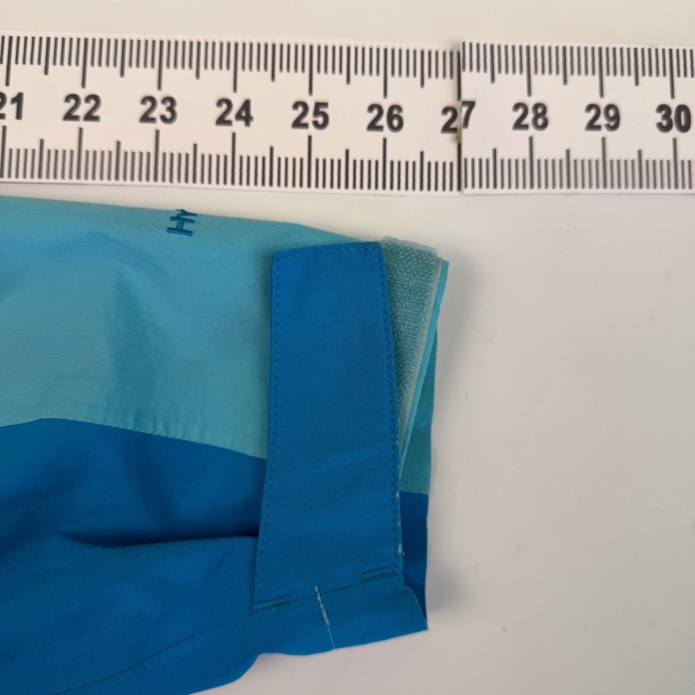 The North Face Girls S Hyvent Tri-Climate Jacket Aqua Blue White Full Zip Hooded - Picture 14 of 14